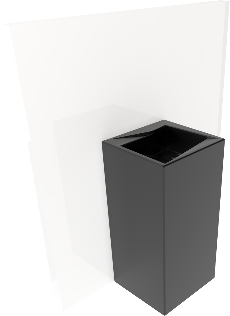 LAOZCOLBW3 Напольная раковина стоящая GSG CERAMIC