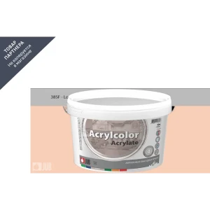 91365857 Краска фасадная Jub Acrilcolor 1009797-385f цвет розовый матовый база A 2 л STLM-1487527