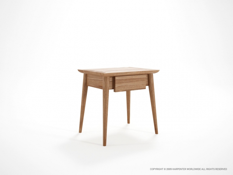 512_980 Прикроватный столик с ящиком Karpenter Vintage - Вид №1
