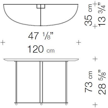 Garbarino Полумесяц консоль Aureola Aur c2 c  - Вид №4