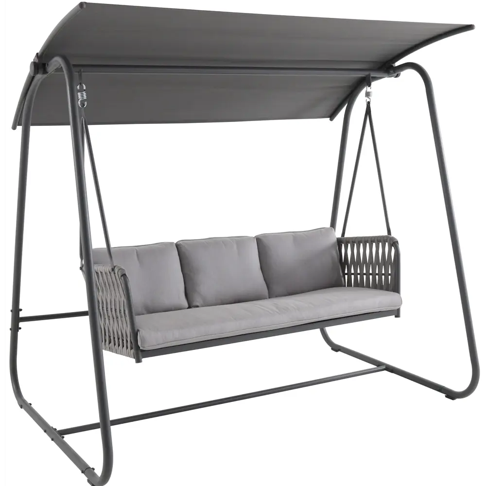 Качели садовые, 185х133х169 см, цвет серый NATERIAL STLM-2133163