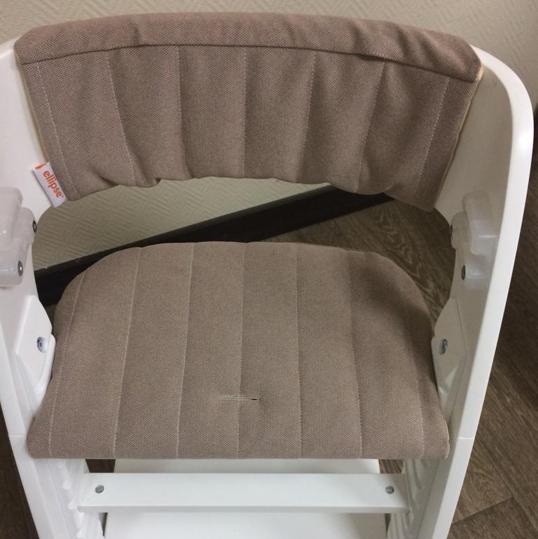 Комплект подушек для стульчика Chair бежевый ELLIPSE ELLIPSECHAIR 351744 Коричневый Santreyd  - Вид №2
