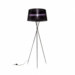 Торшер на треноге с абажуром черный Frezia Light 90016 FREZIA LIGHT  00-3953633 Черный