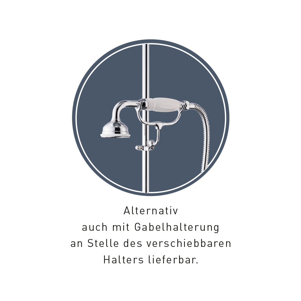 Traditional bathrooms Смеситель для душа FULL MONTY Tb7285.514.nk  - Вид №1