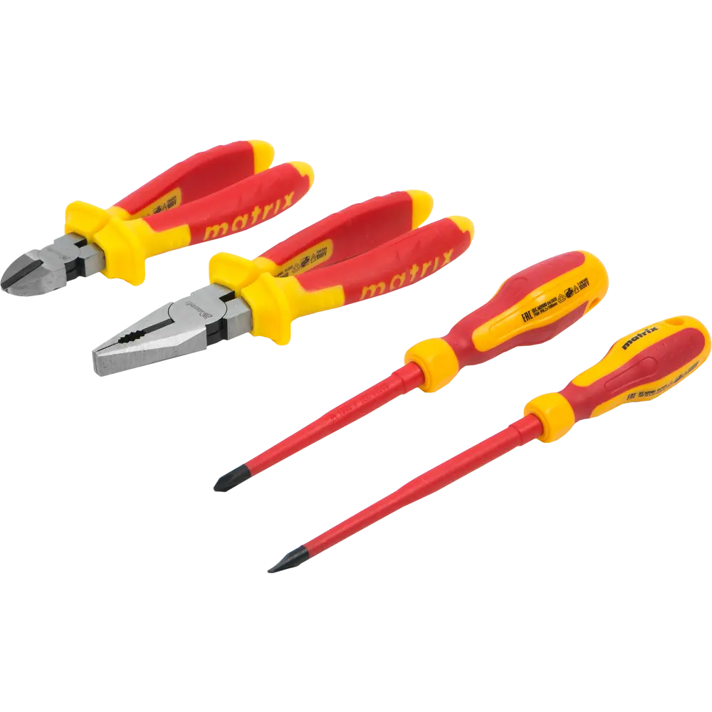 Набор ручных диэлектрических инструментов, 4 предмета Santreyd STLM-2097698