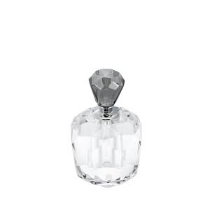 600900-CG ABHIKA ПАРФЮМЕРНАЯ БУТЫЛКА ЯСЕНЬ КРУГЛЫЙ SM CLEAR/GREY