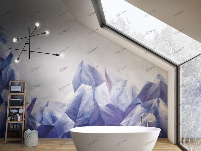 Inkiostro Bianco Геометрические панорамные обои Natural beauty 01-19 Inkmpow19