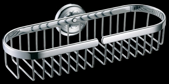 GH137 Мыльница в ванную, подвесная, сетчатая, латунная bagno&associati Complementi