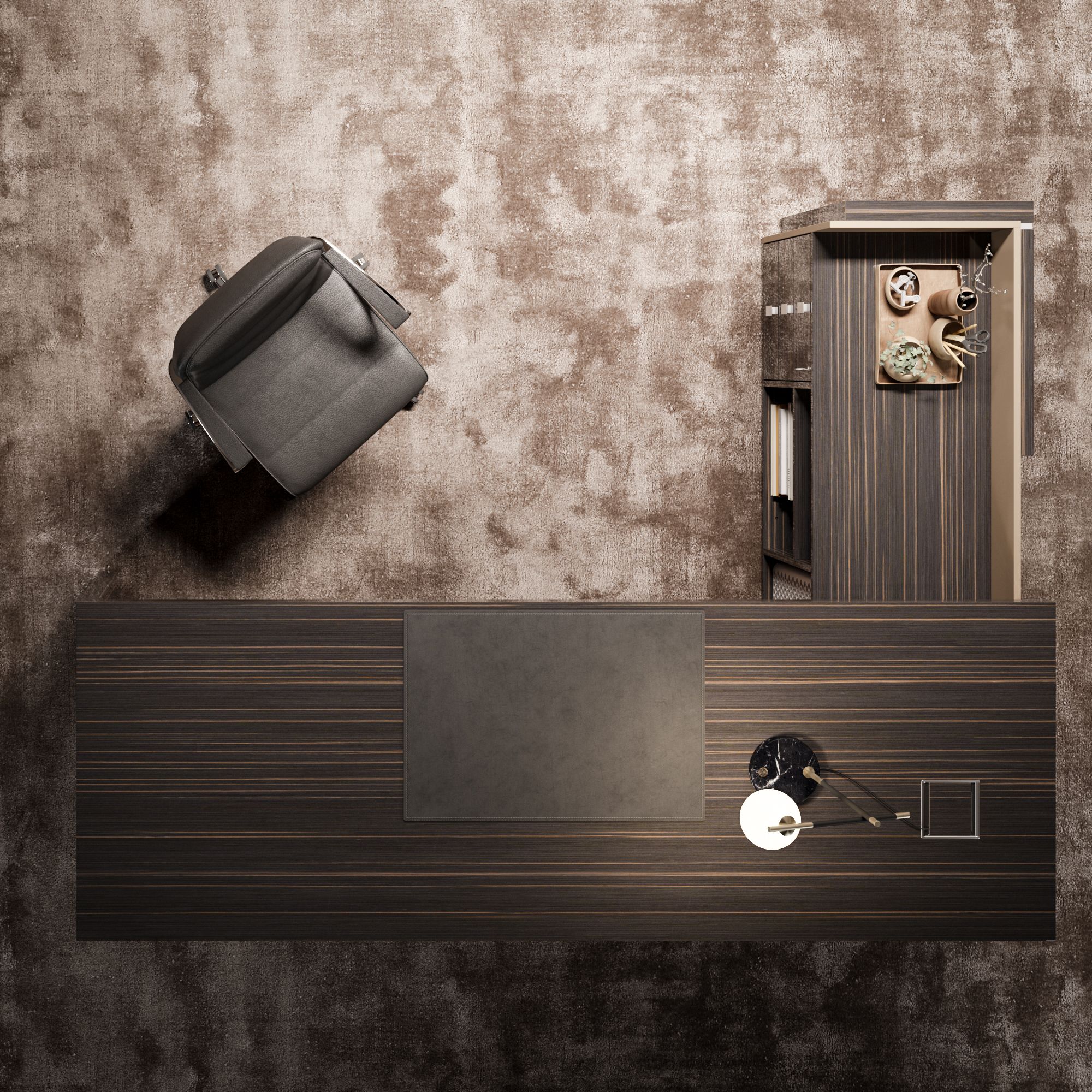 Деревянный прямоугольный рабочий стол PROF SESSANTA ARCH-00012187 - Вид №12