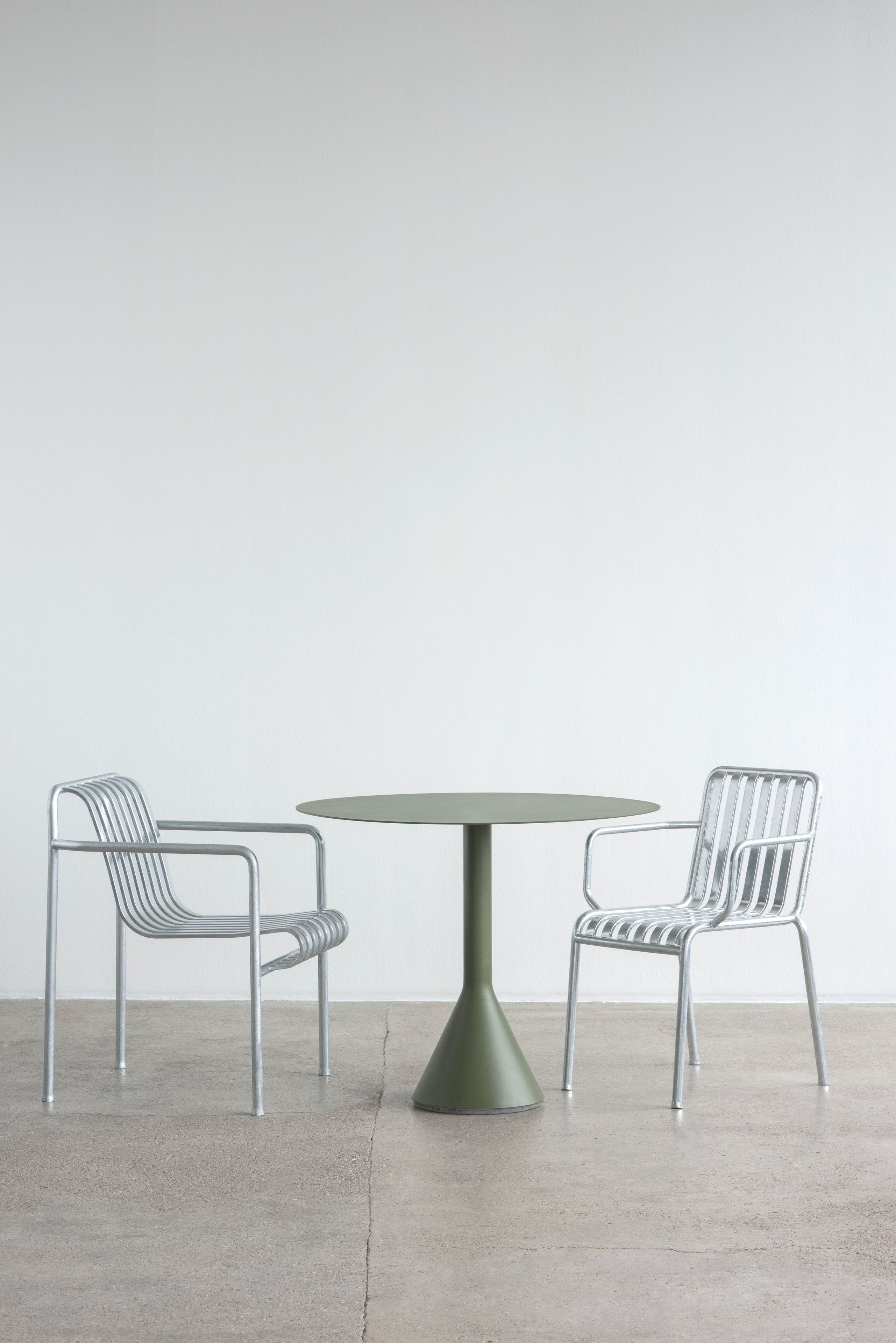 Стальной круглый садовый стол Hay Палисад ARCH-00035575 - Вид №17