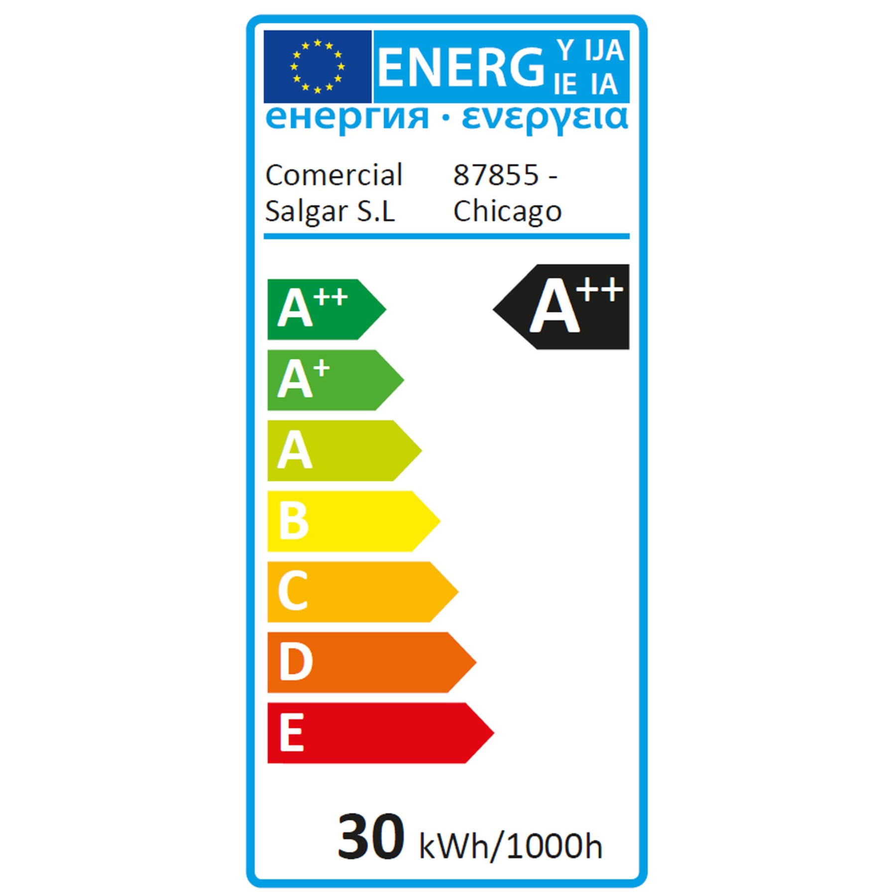 87855 SALGAR Зеркало CHICAGO II 1200 горизонтальное вертикальное со светодиодным датчиком света и противотуманным (30 Вт) IP 44 1200 x 600 мм - Вид №6