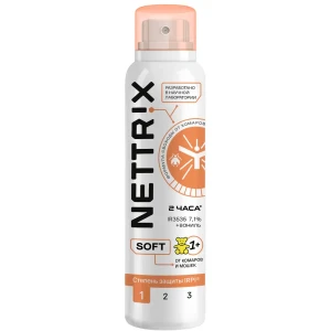 90386347 Аэрозоль Nettrix Soft от комаров 100 мл STLM-1340462