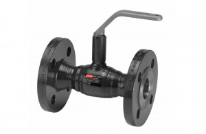 Danfoss JiP Premium FF фланцевый (фланцы на PN = 25 бар) с рукояткой JIP Premium FF Кран шар Ду125 Ру25 руч 065N0945G