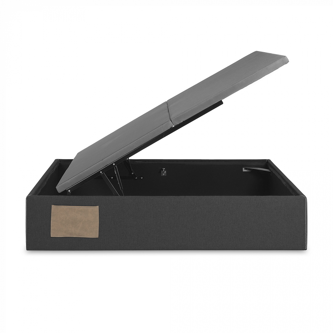 062832 Кровать c ящиком для хранения 140х190 графит La Forma Matters 