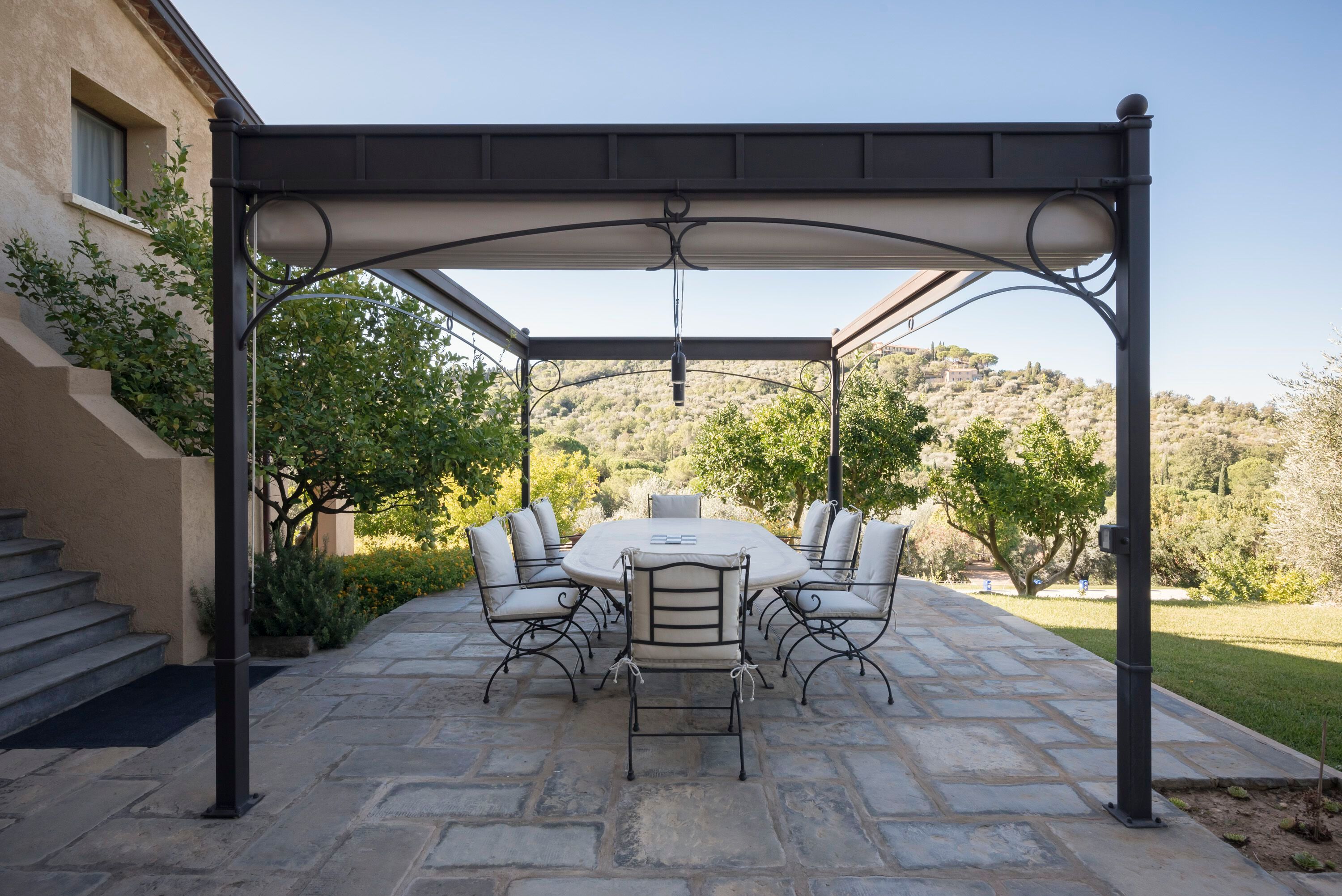 Каменный овальный садовый стол GH LAZZERINI Tavolo in pietra 8 ARCH-00086558 - Вид №1