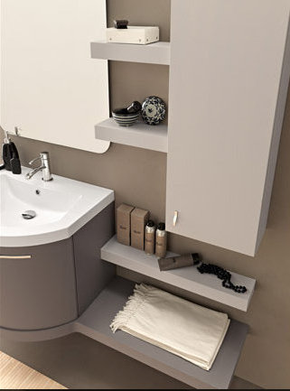 OA 08 OASI Комплект мебели для ванной комнаты 140 см ARDECO Ardeco S. R. L 42524 - Вид №1