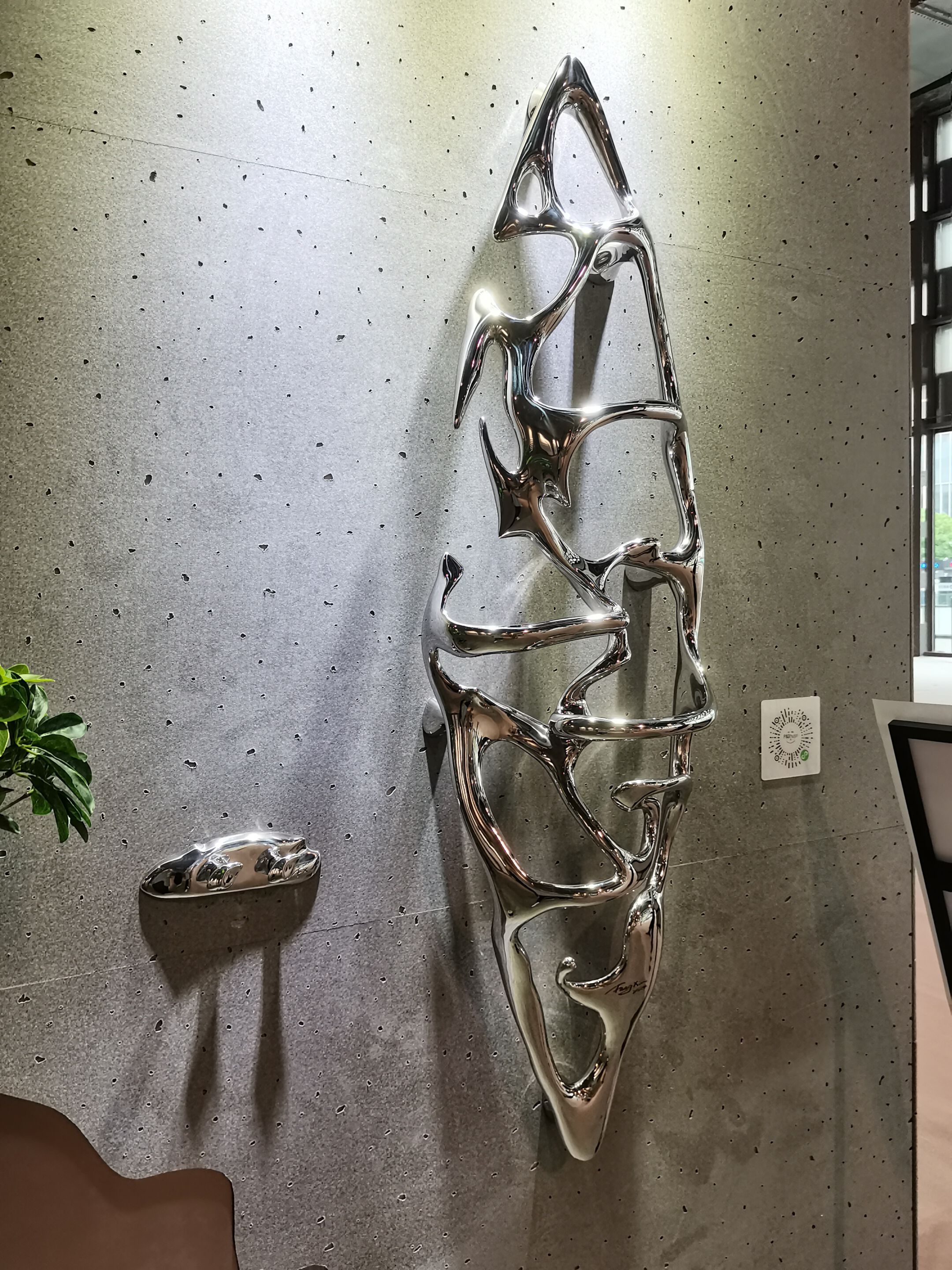 Полотенцесушитель из нержавеющей стали P&Bhusri Master Art Style ARCH-00000326