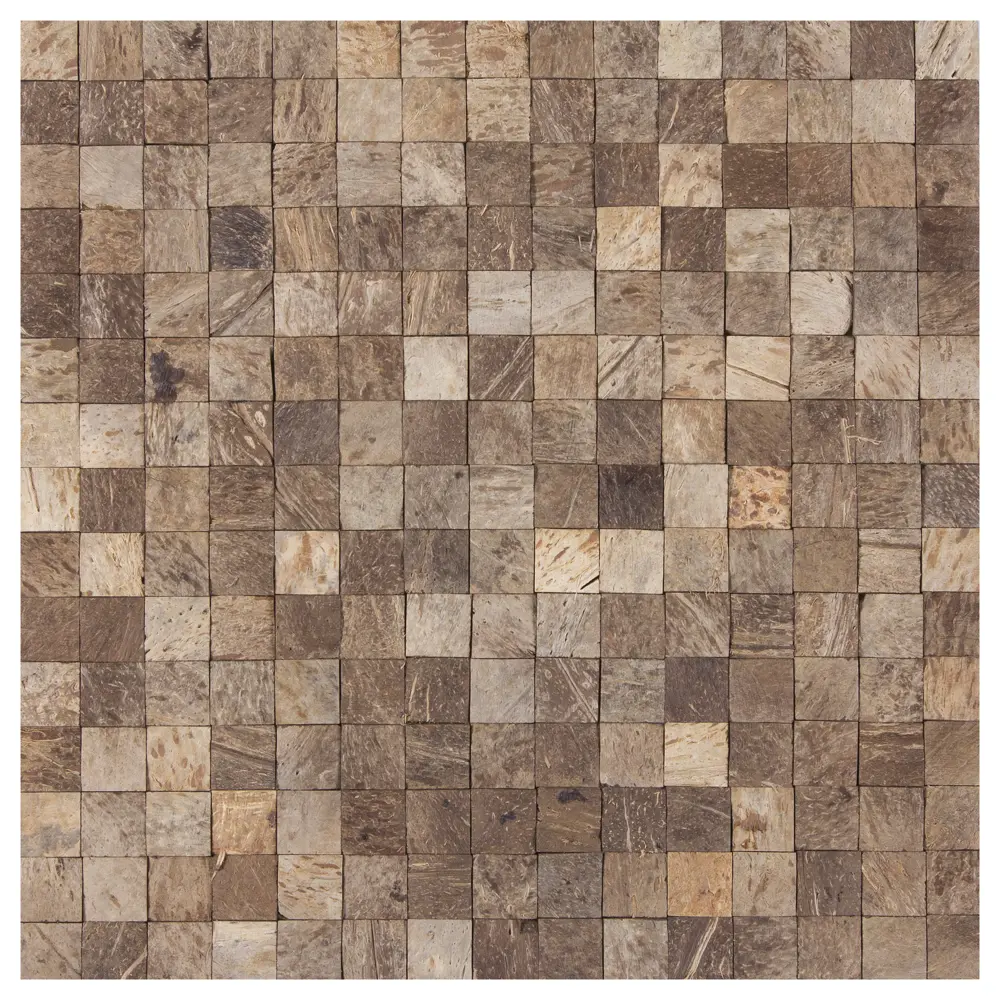 Мозаика Artens, 30х30 см, кокосовая скорлупа, цвет коричневый STLM-2143313