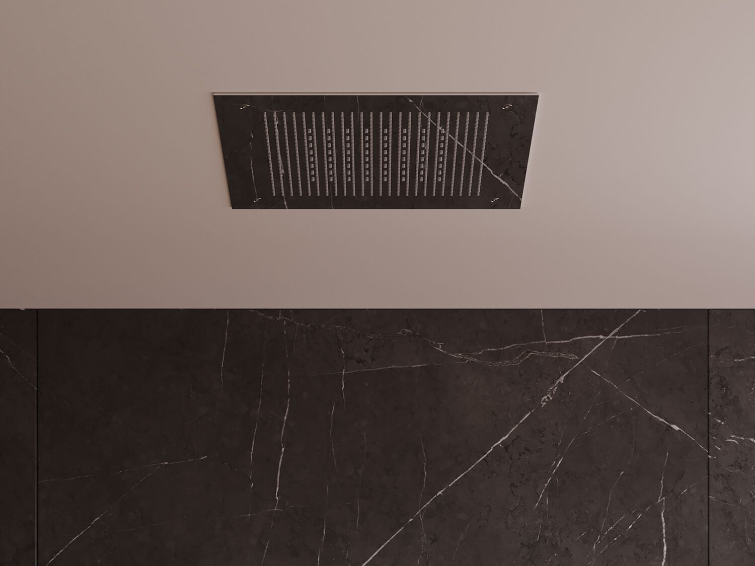 Латунная потолочная встраиваемая душевая головка Hotbath Ace ARCH-00121350 - Вид №1