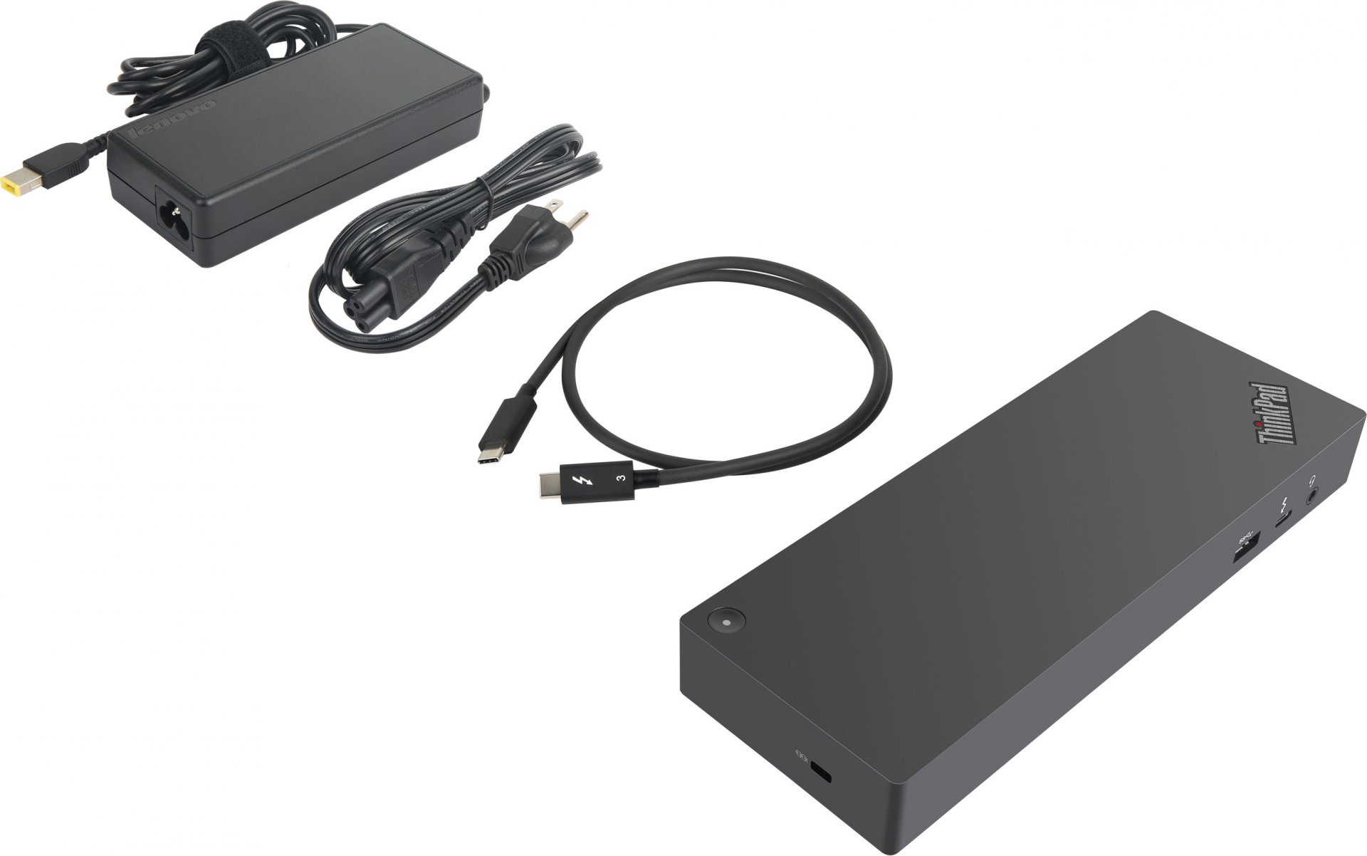 40AN0135EU thinkpad thunderbolt 3 dock gen 2 for p51s, p52s, t570/t580, x1 yoga (2&3 gen) Lenovo Santreyd  - Вид №6