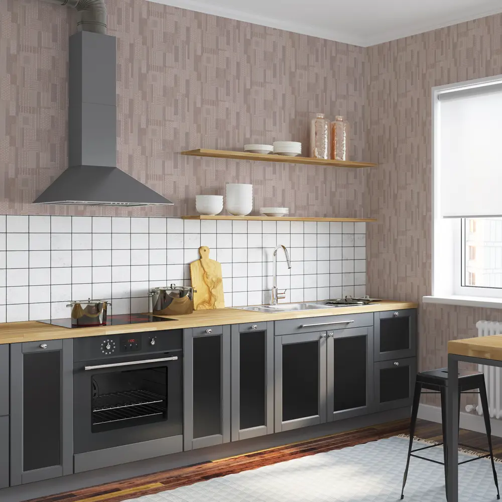 Обои флизелиновые Palitra Life Dora бежевые 0.53 м PL51014-24 82912508 STLM-2024611 - Вид №3