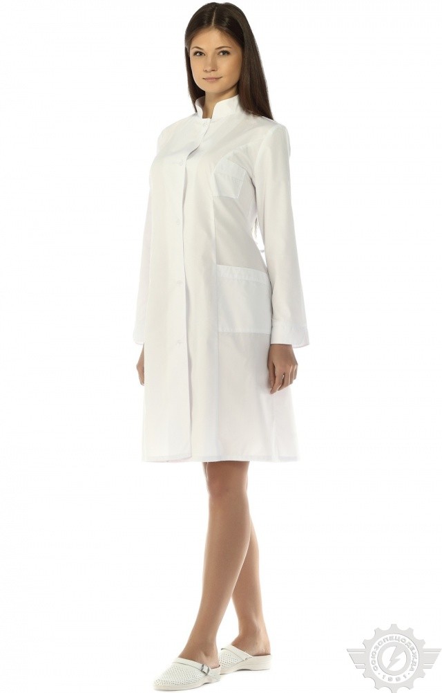 63525 Халат "Виктория"  Медицинская одежда  размер 42/170-176 Спецодежда  - Вид №6