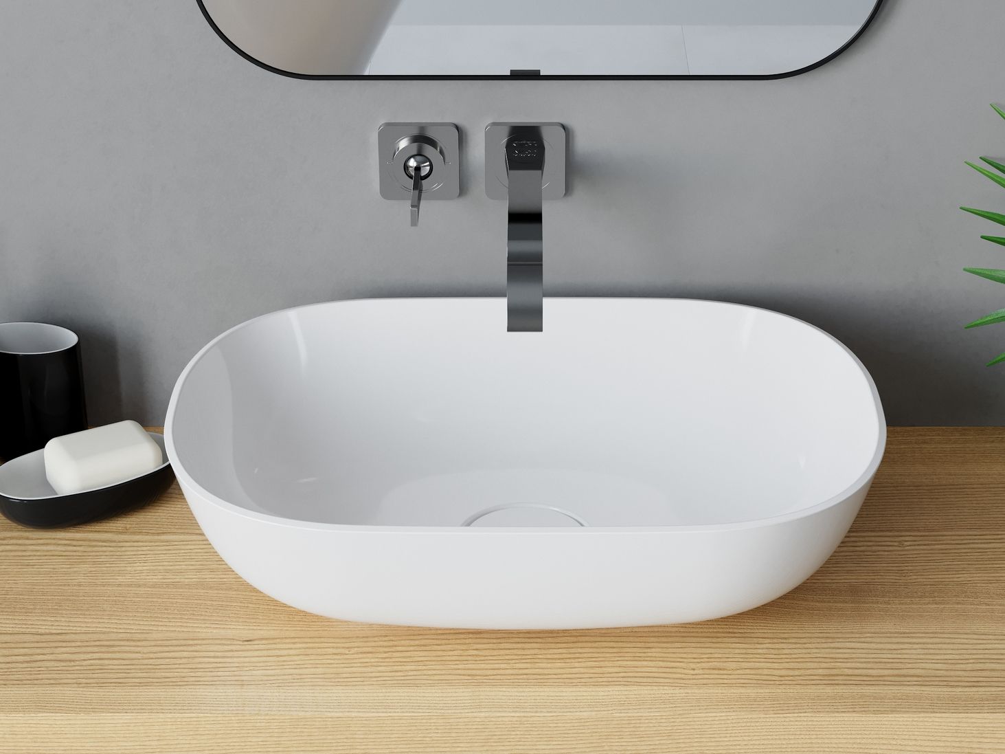 Прямоугольная столешница из Долотека© Acquabella Acquawhite ARCH-00107026 - Вид №1