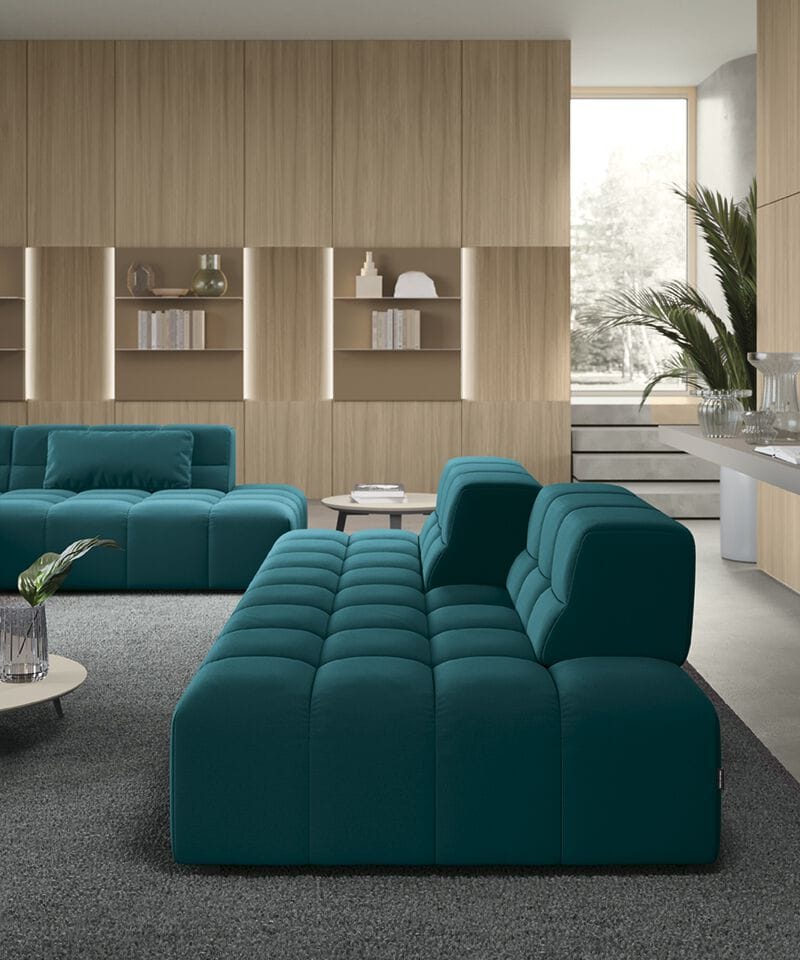 Модульный тканевый диван Febal Casa подпись ARCH-00138855 - Вид №1