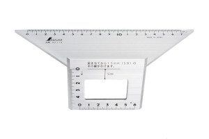 15986424 Угловой шаблон 200х63х73мм 62114 М00003453 Shinwa