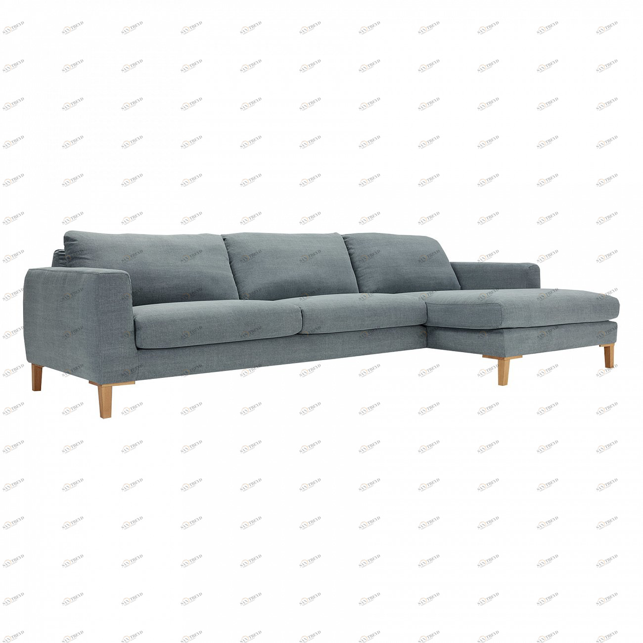 Диван Malin угловой синий SITS ДИЗАЙНЕРСКИЕ, MALIN 192464 Синий 