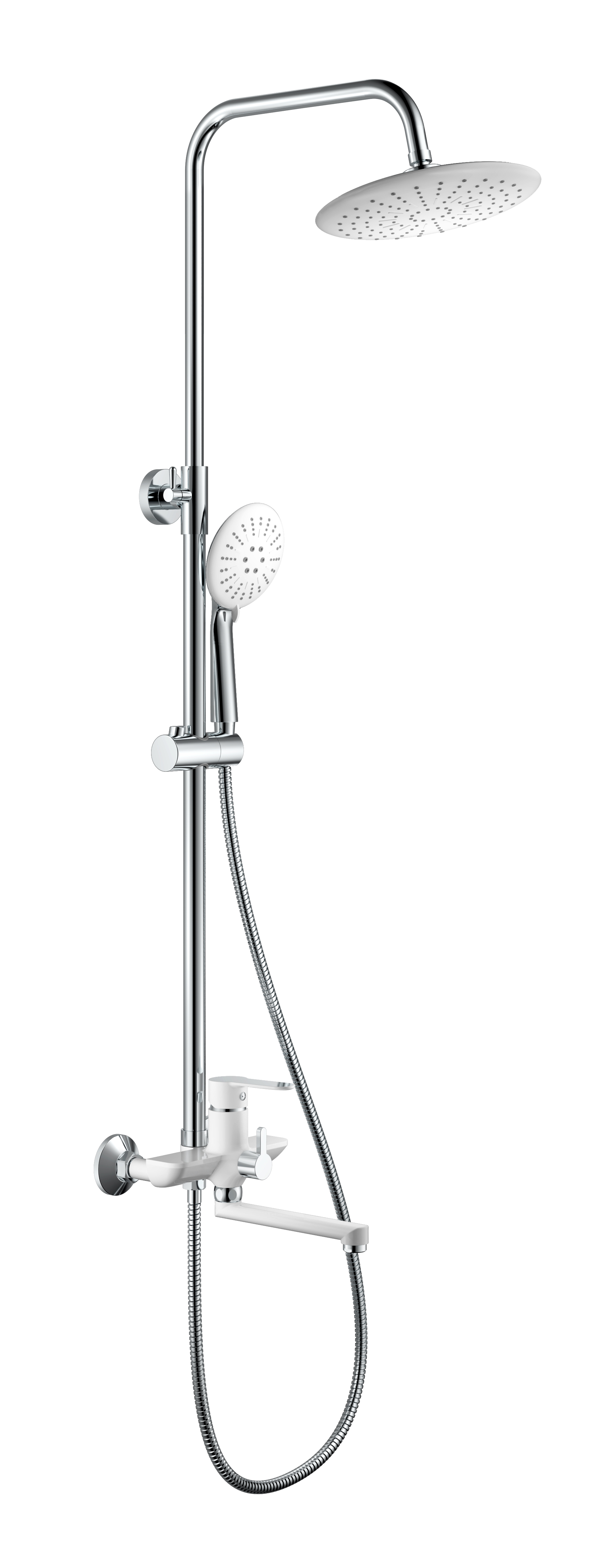 HB24557-8 Душевая система , белый Haiba  - Вид №1