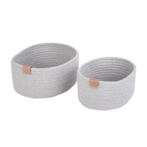 Набор корзин Sensea Magda 20x11.5x27 см цвет серый 2 шт.