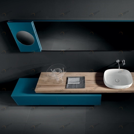 Комбинация ванной комнаты S104 в отделке SILKY 55 Ceramica/Ottanio MILLDUE SINTESI SINTESI104OTTANIO