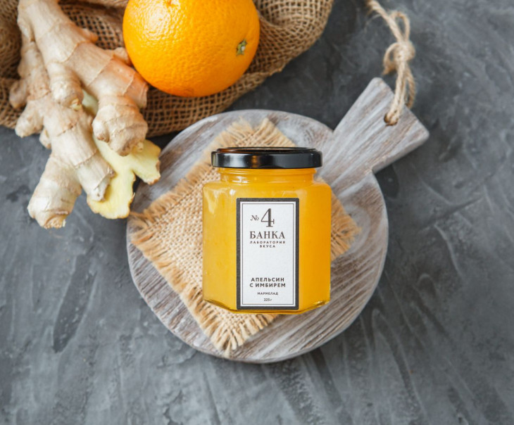 3565 Мармелад "Апельсин с имбирем" Вкусляндия 