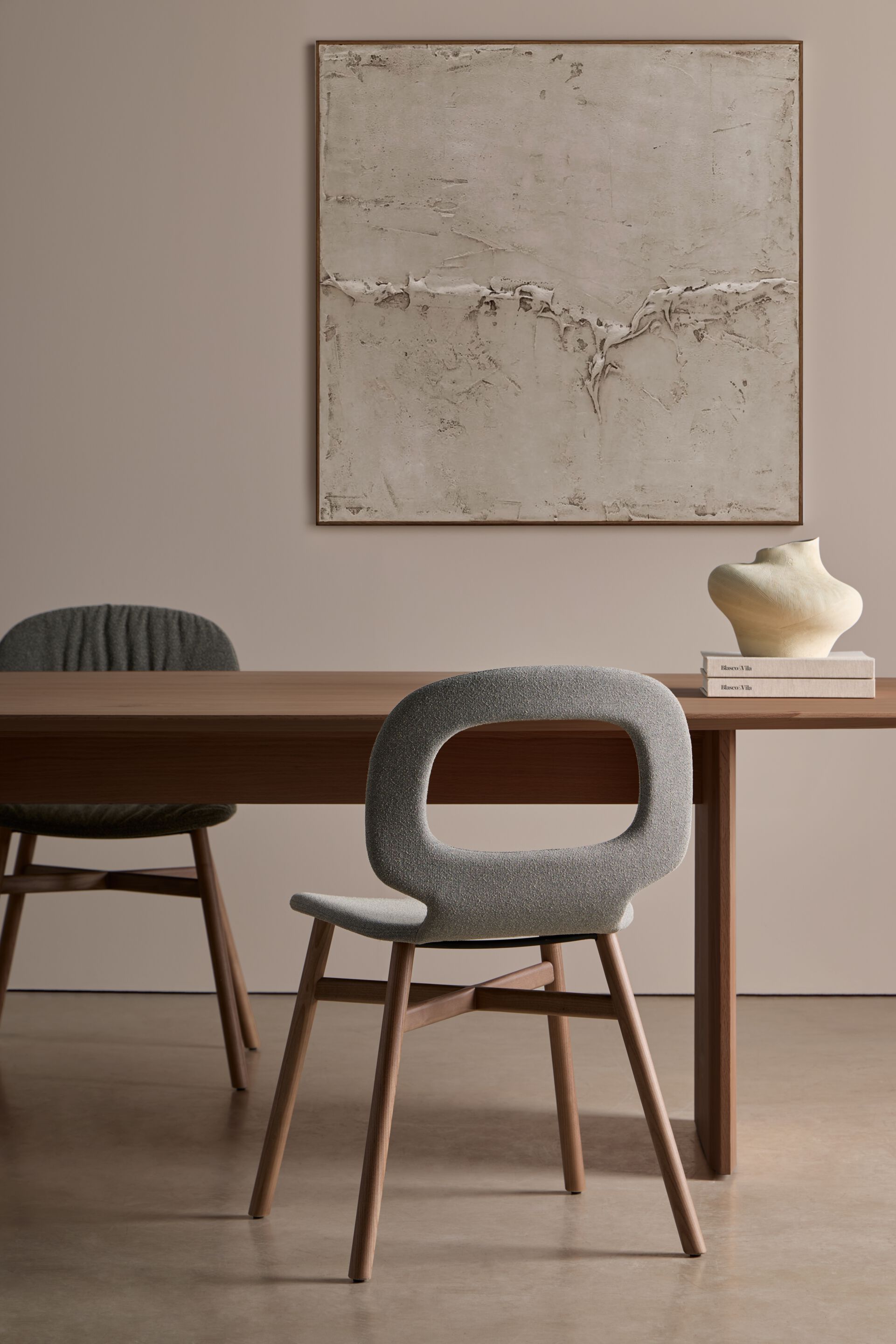 Мягкий стул из ткани Blasco&Vila Halo ARCH-00048808 - Вид №2