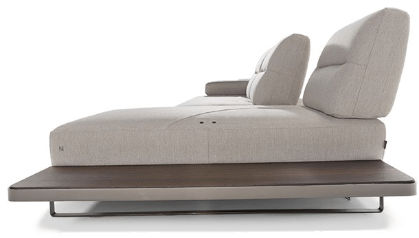 Natuzzi Модульный диван с шезлонгом и полкой для журналов sun-id-1378376 - Вид №6