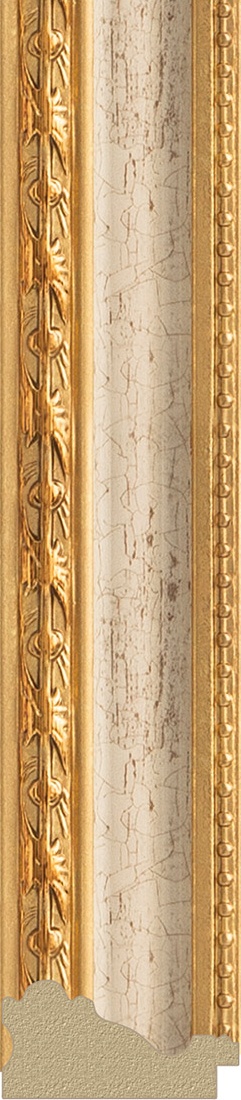 BY 3013 Зеркало в багетной раме - версаль кракелюр 64 mm EVOFORM Definite - Вид №3