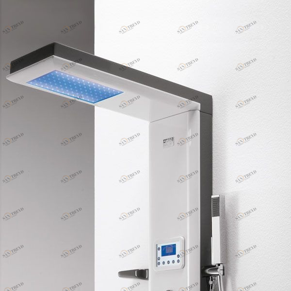 Душевая колонна Etoile White-Grey 55 см с хромотерапией 4ETA2N0GW Gruppo Geromin