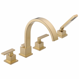 T4753 Римская ванна с ручным душем Delta Faucet Vero Хром