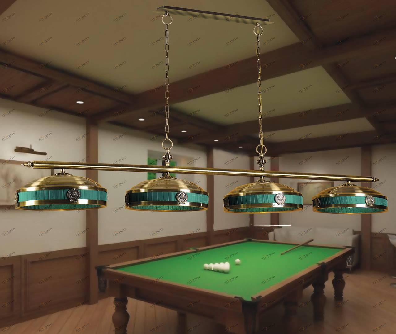 Подвесной светильник Favourite Cremlin -P FAVOURITE ДИЗАЙНЕРСКИЕ, CREMLIN 070573 Зеленый 