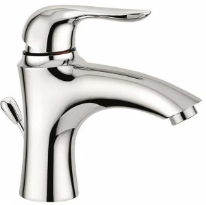 EMMEVI RUBINETTERIE Смеситель для умывальника из латуни с одним отверстием и автоматическим сливом Neco