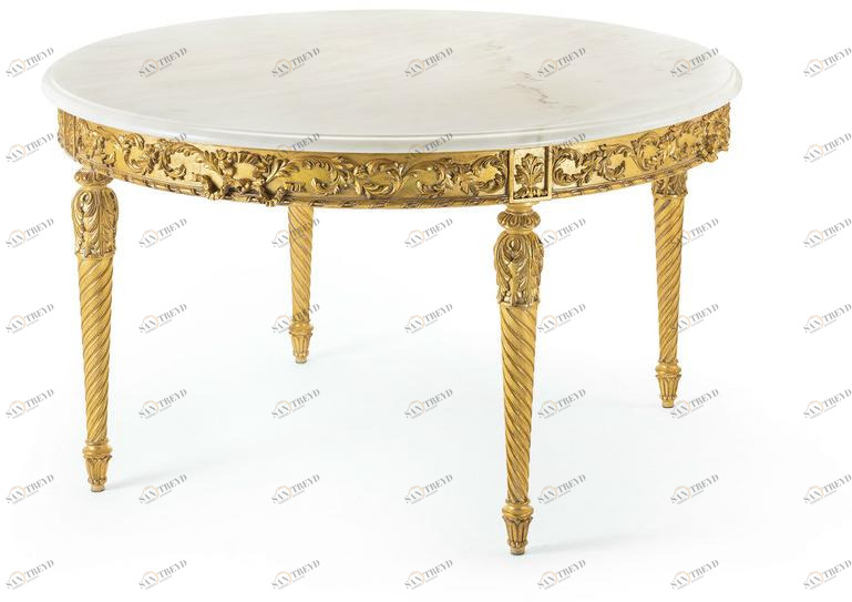 OAK Круглый обеденный стол из мрамора Galleria sun-id-1432285