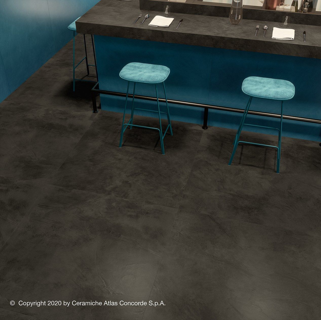 Пол из керамогранита с эффектом смолы Atlas Concorde ARCH-00028612 - Вид №21