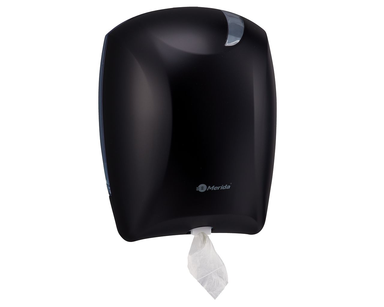 BJC702 CENTER PULL держатель для рулонов туалетной бумаги или полотенец, АБС-пластик, черный Merida  - Вид №1