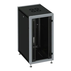 91664771 Шкаф телекоммуникационный серверный напольный Sysmatrix SL 6822.912 22U 600x800x1100 мм цвет черный STLM-1523595