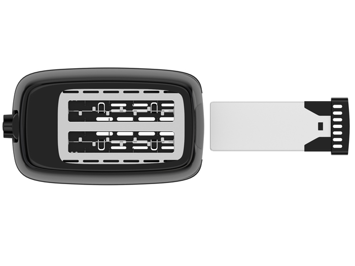 9091984 Тостер MAXVI KT721P черный STDN-0123110 - Вид №7