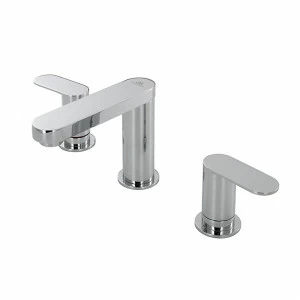 Смеситель для раковины с 3 отверстиями 1/2 ", без сливного клапана. Без сливного клапана, вылет излива 11,7 см, аэратор Plus, скорость потока 5,6 л / мин при 3 барах .    Hotels NOKEN 100216148  CHROME