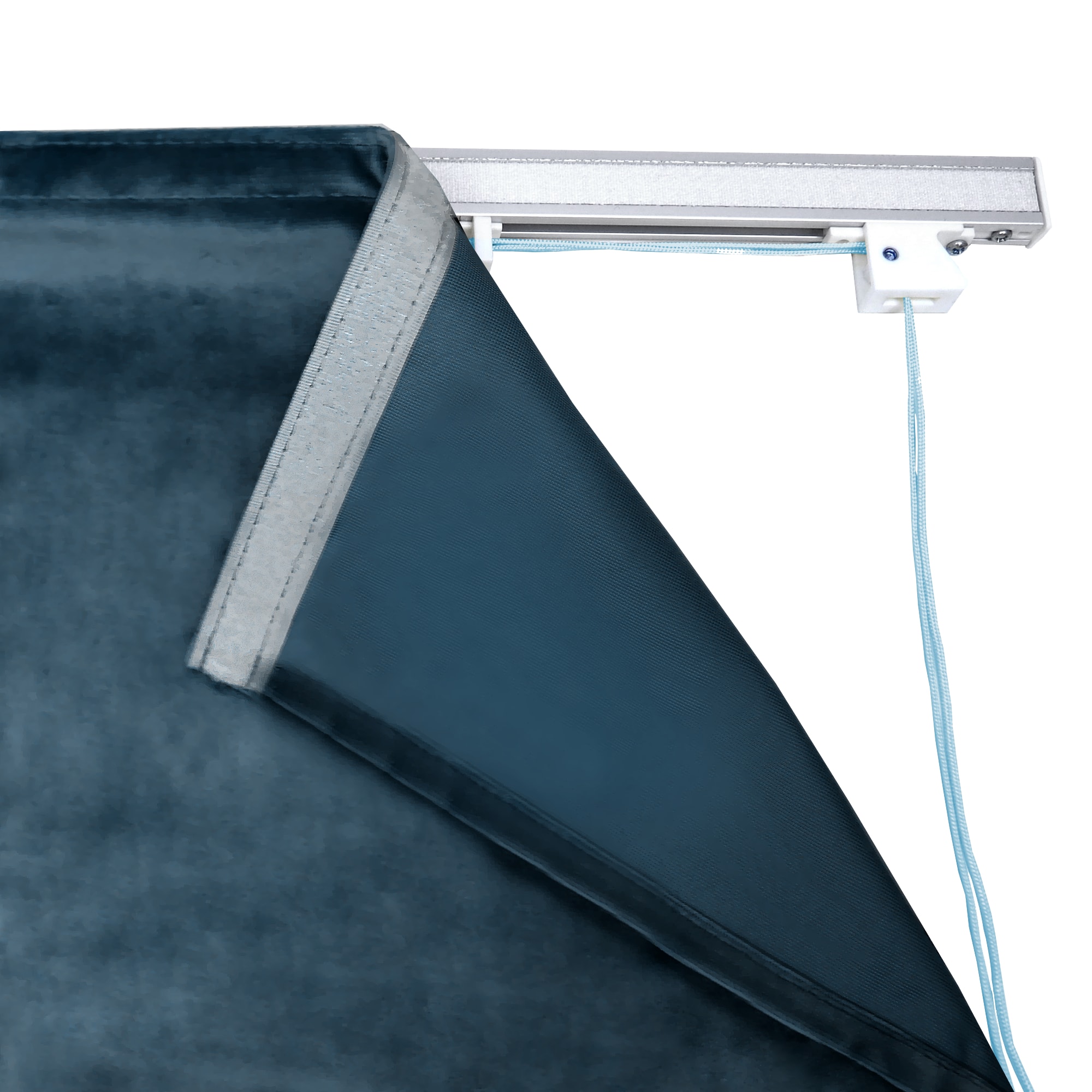 82411437 Штора римская Милфид 160x190 см цвет синий Santreyd  - Вид №3