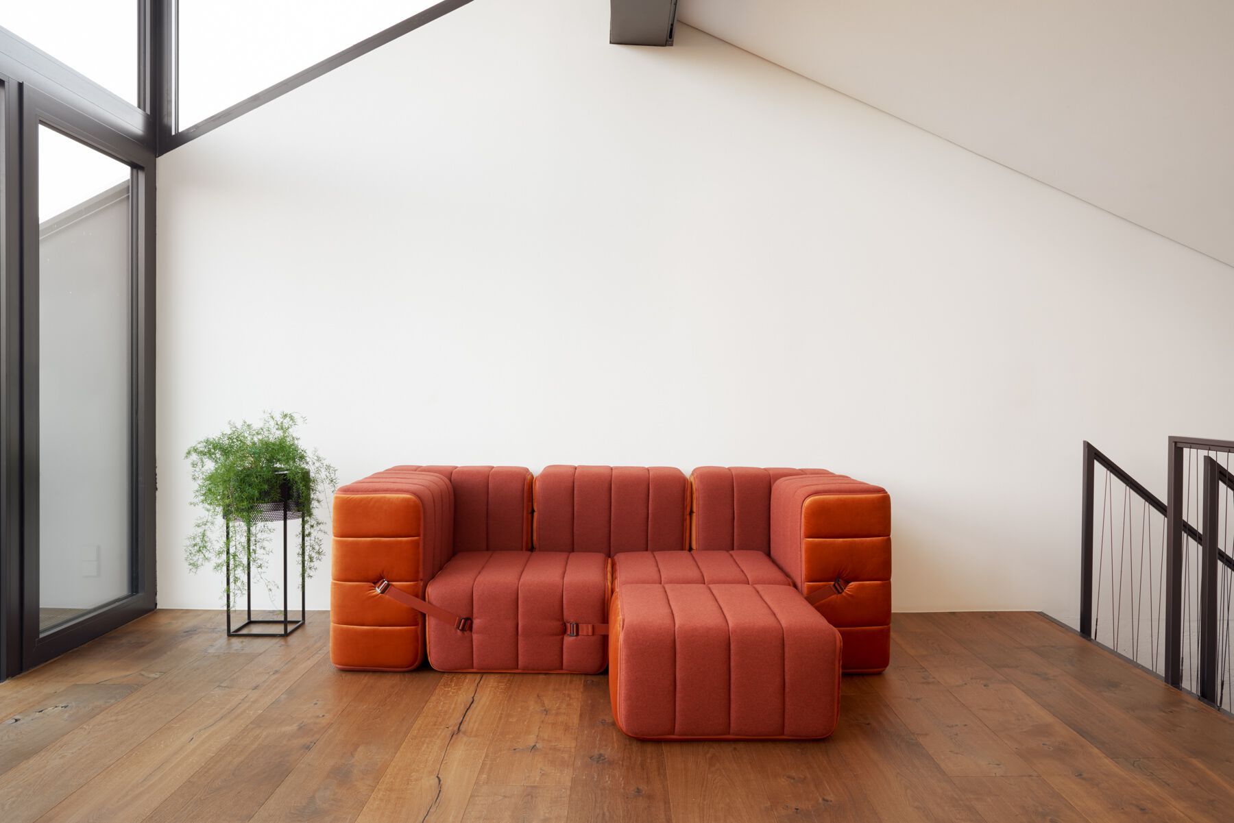 2-местный модульный тканевый диван AMBIVALENZ Curt ARCH-00047021 - Вид №70