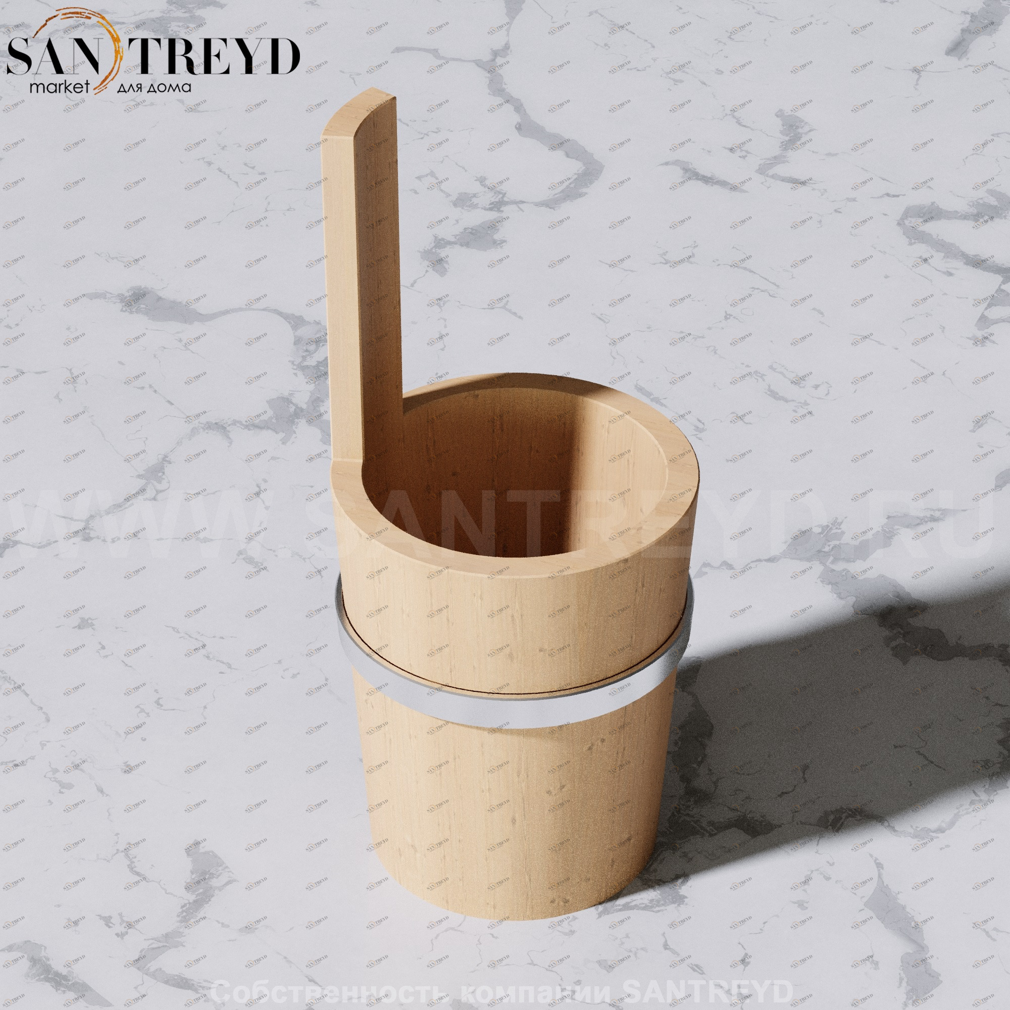 Effegibi ACCESSORI Ведерко для сауны из хемлока VAAC000015